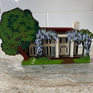 Tara revisited Gone with the Wind Wooden House Sheila’s Collectible